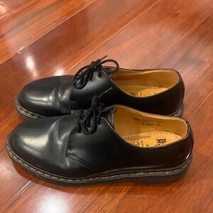 Dr. Martens Black Leather Oxfords